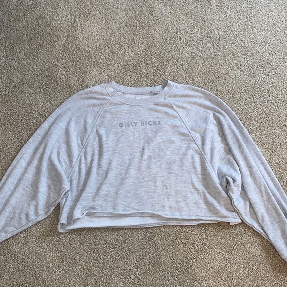 Hollister Gilly Hicks cropped crewneck - Picture 1 of 3